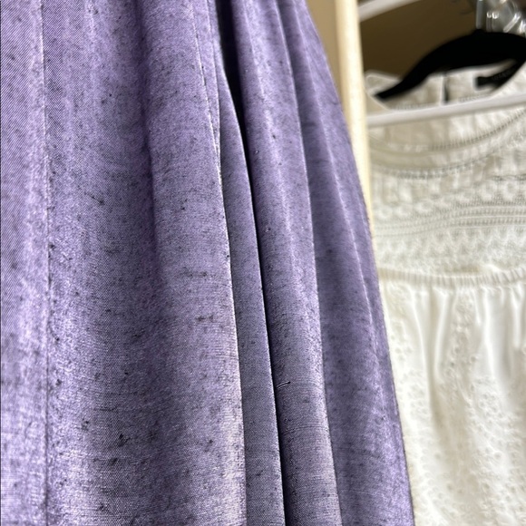 Vintage Skirt Women Size 9 Purple Midi Skirt Iridescent Y2K Fairy Whimsigoth - Picture 6 of 12